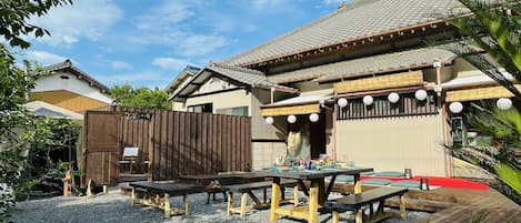 Restauration en plein air