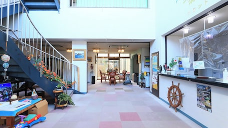 Lobby. Seaside Hotel Kujukuri
