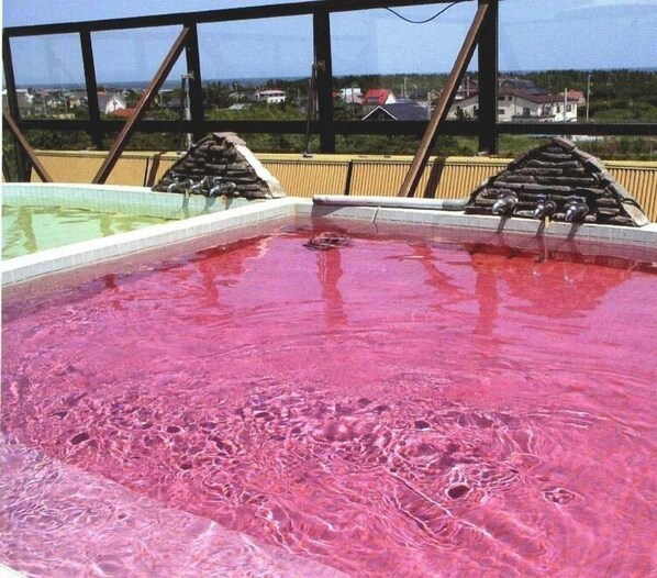 Outdoor spa tub - Seaside Hotel Kujukuri (Sanmu)