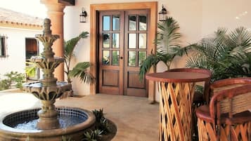 Habitación Deluxe, vistas a la montaña | Terraza o patio