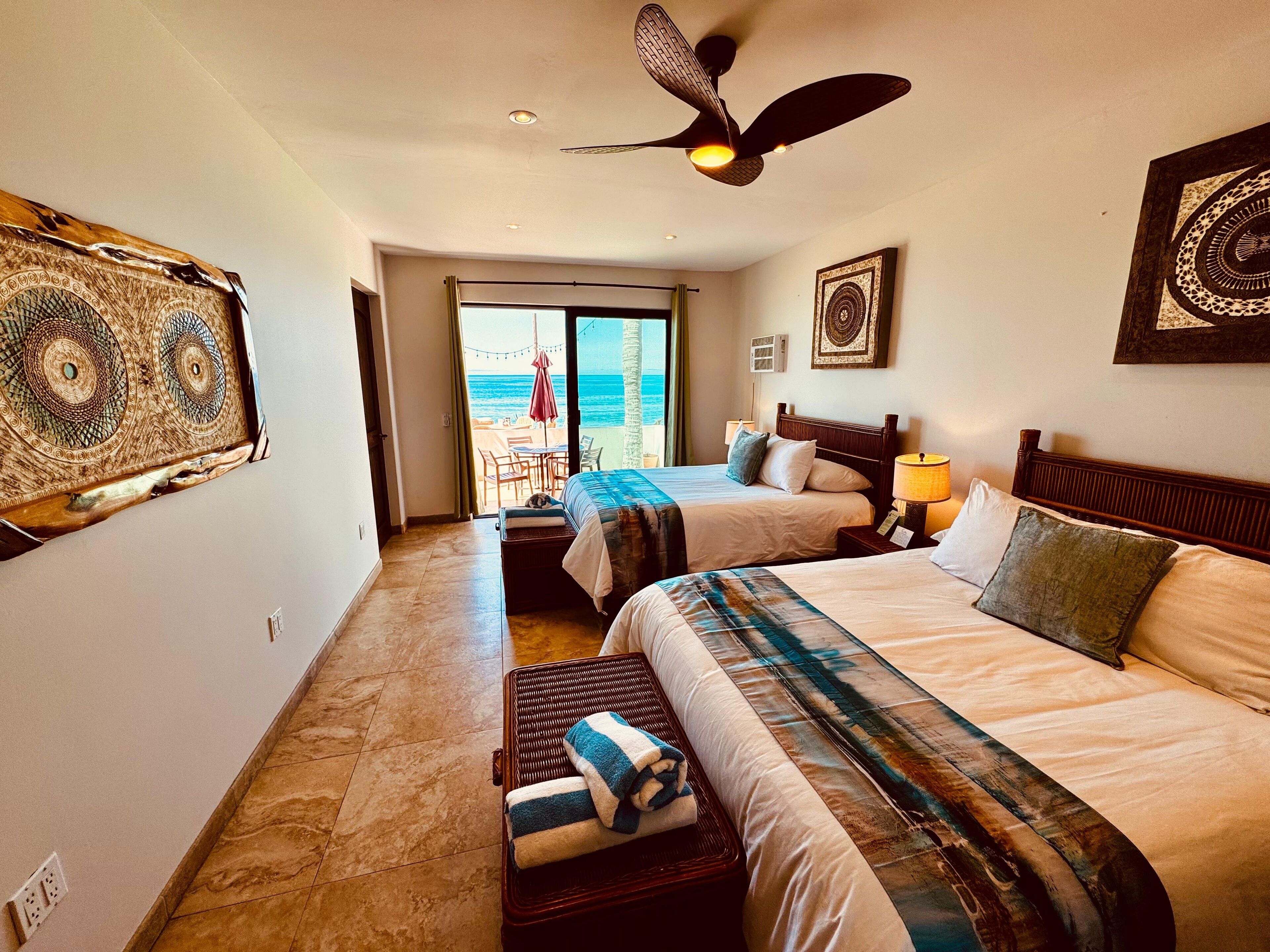 Habitación doble Deluxe, vista al océano | Wifi gratis 