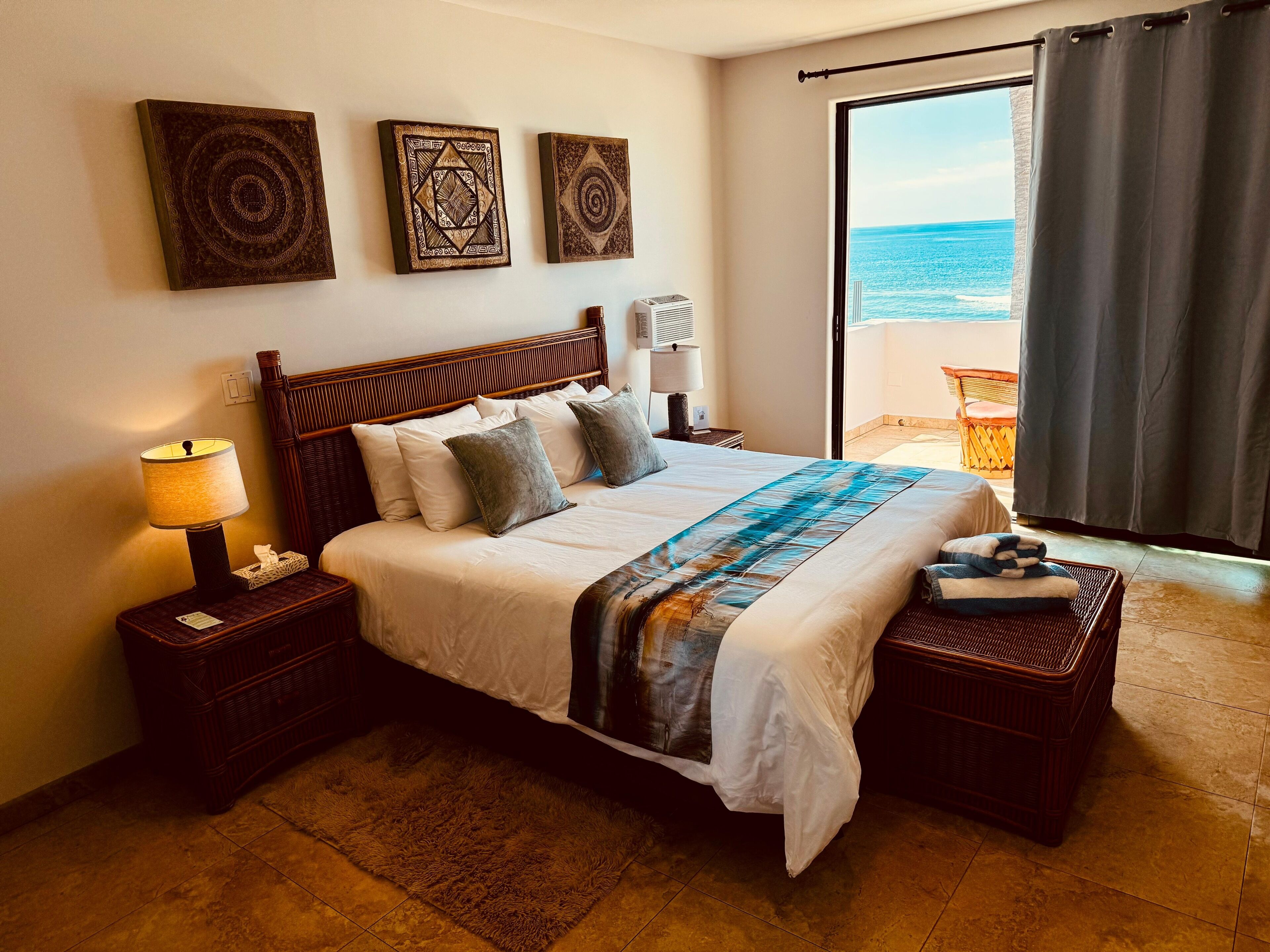 Habitación Deluxe, balcón, vista al océano | Wifi gratis 