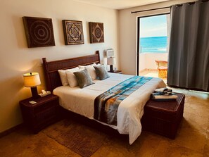 Habitación Deluxe, balcón, vista al océano | Wifi gratis 