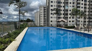 Apartment | Pool | 2 outdoor pools, pool umbrellas, sun loungers