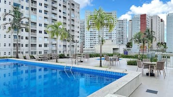 Apartment | Pool | 2 outdoor pools, pool umbrellas, pool loungers