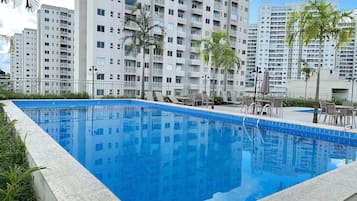 Apartment | Pool | 2 outdoor pools, pool umbrellas, pool loungers