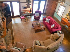 Living area - Gray House at Pawleys - 3 bedroom - Pool (Pawleys Island)
