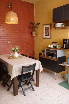 Dining - Spacious House with Private Pool | Ideal for Families and Groups (Praia Grande)