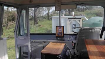 Mobile Home, 1 Bedroom, Smoking, Balcony | Interior