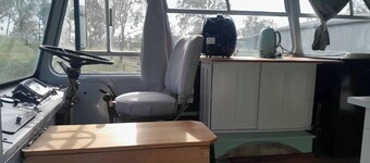 Vintage Bedford Bus Farm Glamping Under the Stars