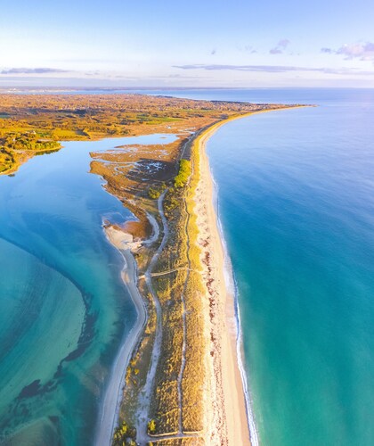Unterkunft für 6, 500 m vom Strand La Mer Blanche