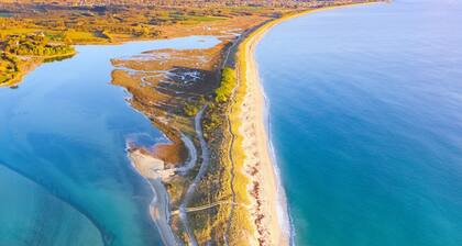 Unterkunft für 6, 500 m vom Strand La Mer Blanche