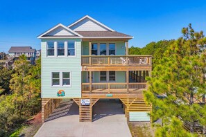 Exterior - Brand New Semi-Oceanfront Waves Home with Private Pool, Hot Tub, and Elevator (Waves)