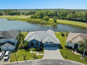 Exterior - Disney Area Pool Home + Game Room on Golf Course (Davenport)