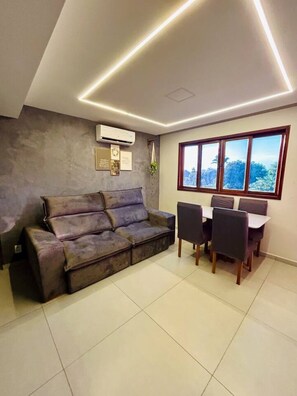 Living area - Apartment with incredible views in Búzios. Newly built apartment. (Bosque Armação dos Búzios)
