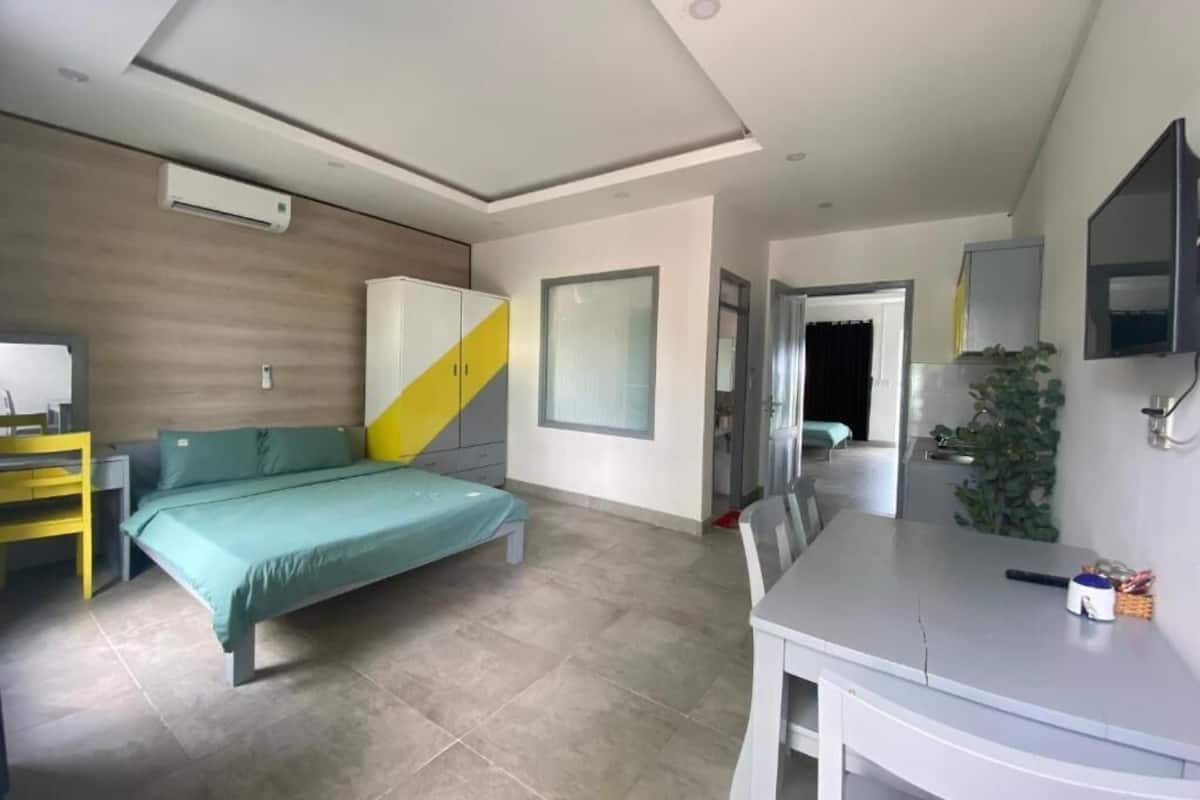 Apartment, Balcony, Garden View | Desk, free WiFi