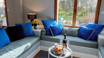 TV connectée, cheminée