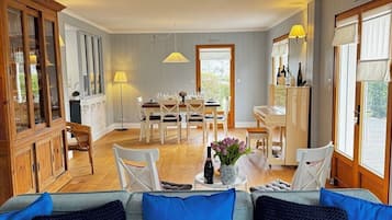 TV connectée, cheminée