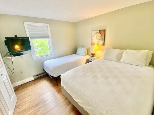 1 habitación, tabla de planchar con plancha, wifi gratis y ropa de cama 
