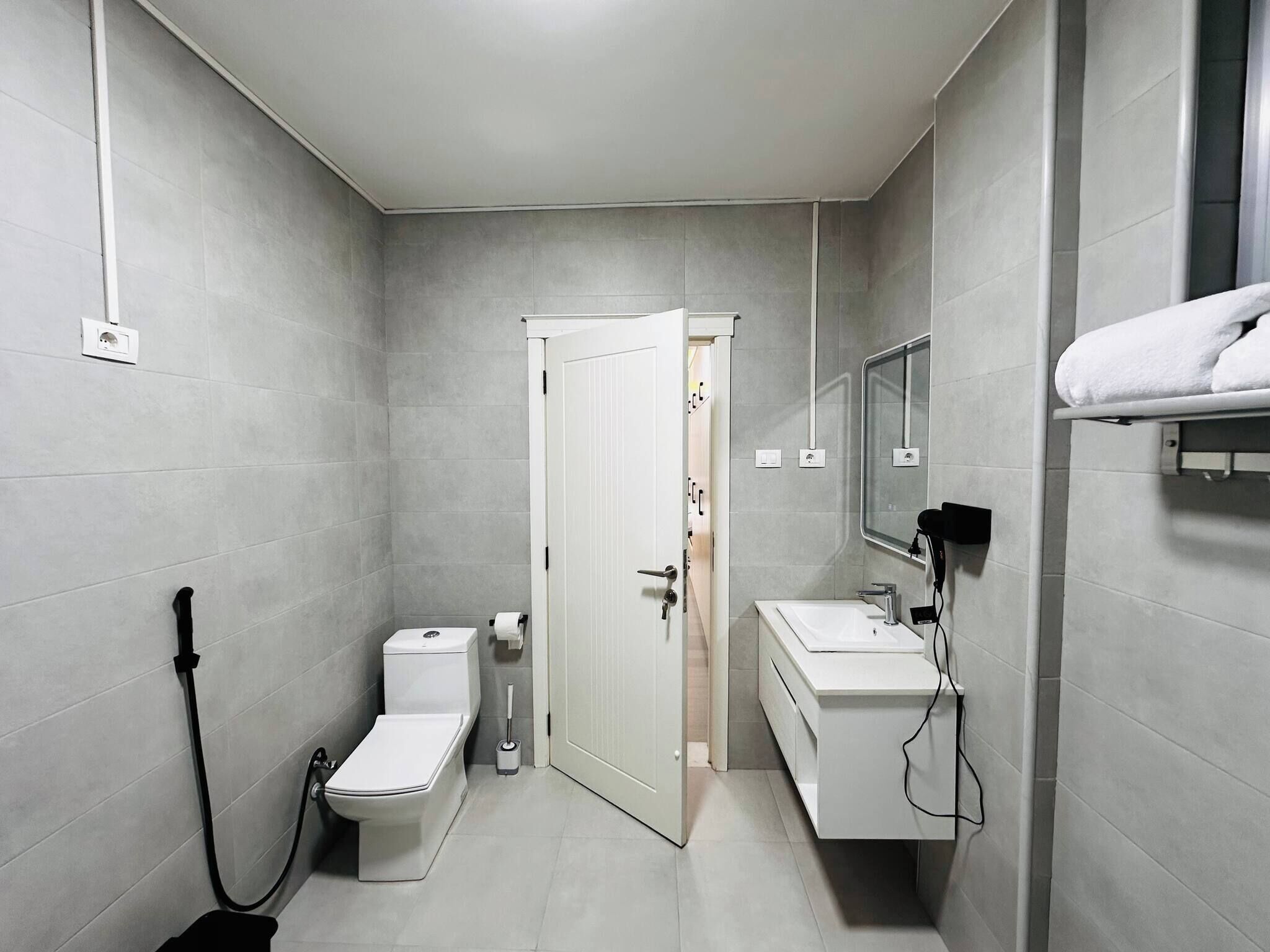Appartement, 3 slaapkamers, toegankelijk voor mindervaliden, roken | Badkamer