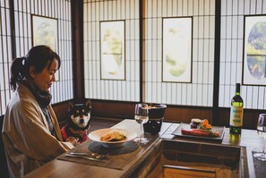 Dining - Kominka Yado Loof Okanoie (Yamanashi)