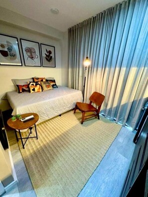 1 bedroom, iron/ironing board, free WiFi, bed sheets - Studio apartment in Bela Vista near Paulista Avenue. (São Paulo)