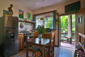 Fridge, microwave, oven, stovetop - Encanto Caribe Studio by Island House Vacation Rentals (West bay)