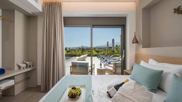 Luxury Villa, Balcony, Sea View | In-room safe, desk, blackout drapes, soundproofing