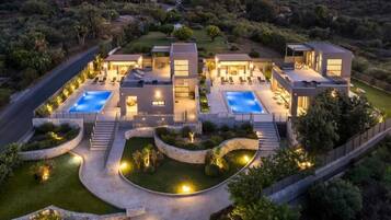 Luxury Villa, Balcony, Sea View | Exterior