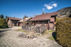 Terrace/patio - Chalet "6p - Le Casse Noisette" with Shared Terrace and Wi-Fi (Verchaix)