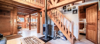 Chalet “6p Comfort - L’ours Blanc”: Mountain View, Private Garden & Wi-Fi