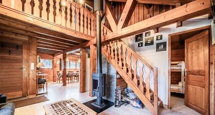 Chalet “6p Comfort - L’ours Blanc”: Mountain View, Private Garden & Wi-Fi