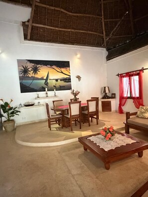 Living area - Mama House in Baobab Village Watamu (Watamu)