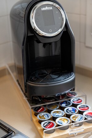 Kaffe och/eller kaffebryggare