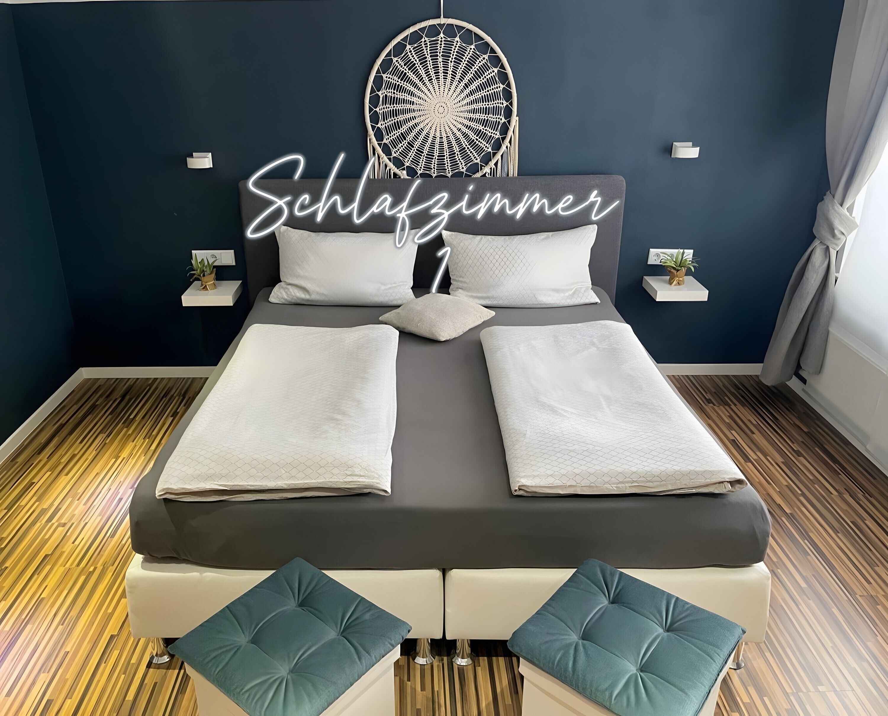 1 Schlafzimmer, WLAN, Bettwäsche