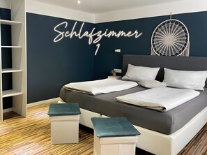 2 chambres, fer et planche Ă repasser, Wi-Fi, literie fournie