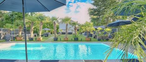 Außenpool, beheizter Pool