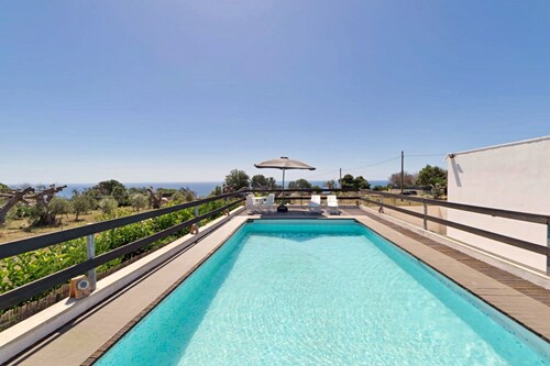 Villetta Murena - Con Piscina Privata E Vista Mare