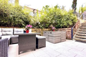 Outdoor dining - Vacation apartment Aurelia (Teltow)