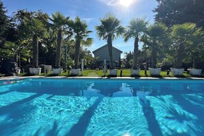 Pool - Vacation apartment Luna (Teltow)
