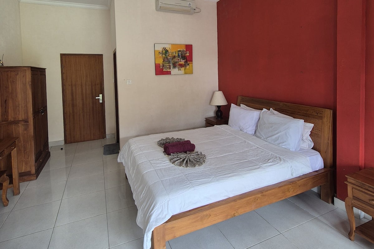 Comfort Double Room, Garden View | Desk, laptop workspace, free WiFi