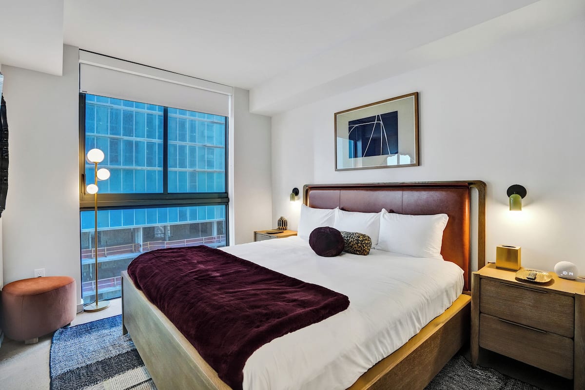 Condo, 2 Bedrooms, Balcony | Laptop workspace, iron/ironing board, free WiFi, bed sheets