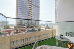 Luxury Studio, Balcony, City View | Balcony - Binghatti Phoenix JVC Near Circle Mal (Dubai)