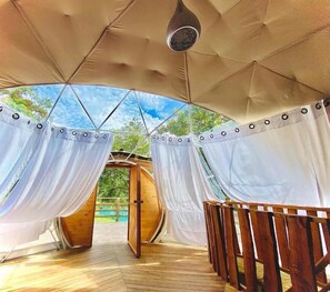 Deluxe Bungalow, Patio, Garden View | Interior - Finca Ecologica el Maco (San Agustín)