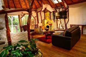 Suite, Balcony, Garden View | Interior - Finca Ecologica el Maco (San Agustín)