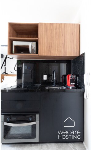 Superior Studio, City View | Private kitchen - DOru Vila Nova Conceição by Wecare (São Paulo)