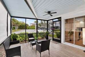 Terrace/patio - NEW! Relaxing 2BR Fort Myers Getaway Near Beaches (Fort Myers)