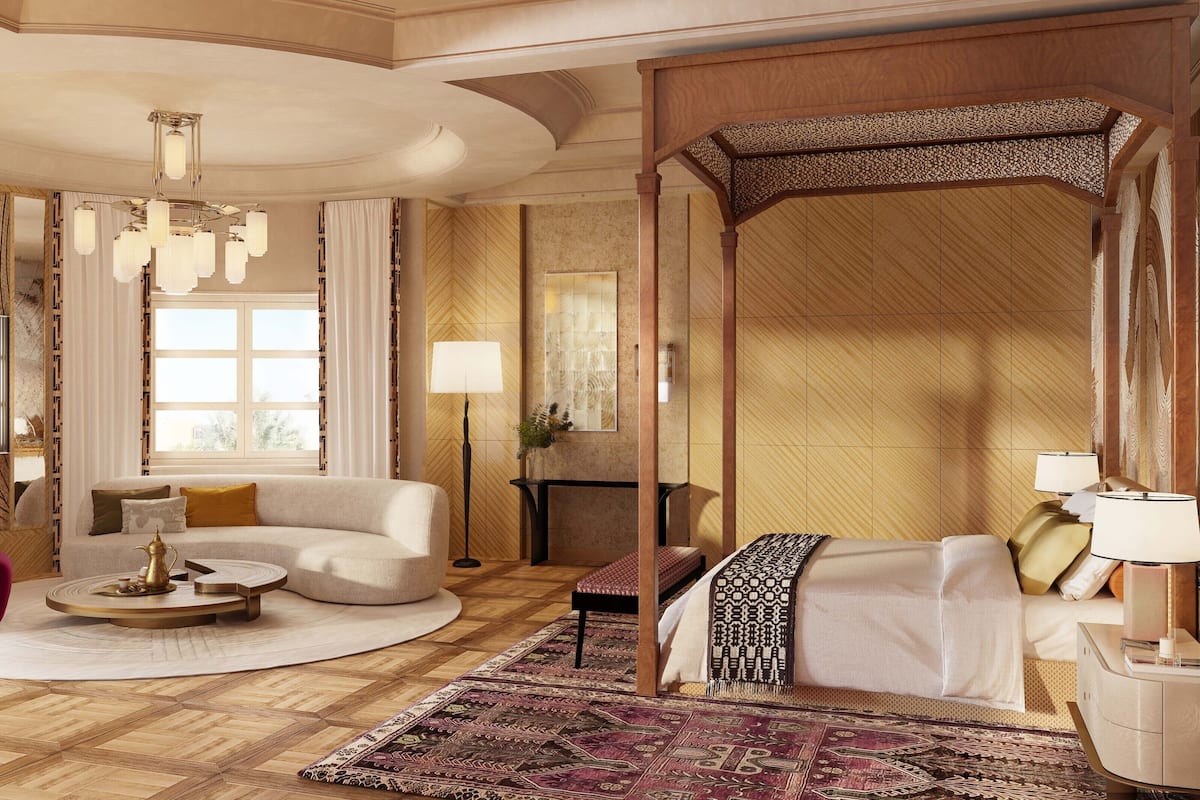 Suite Deluxe, 1 très grand lit, vue jardin