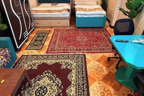 1 bedroom, iron/ironing board, WiFi - Bright & Cozy Room with Terrace, Smart TV & Shared Kitchen (Jaipur)