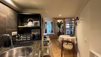 经典开间, 阳台 | 住宿内部